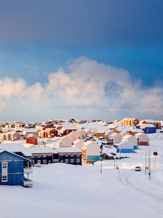 Solopgang Nussuaq I Nuuk