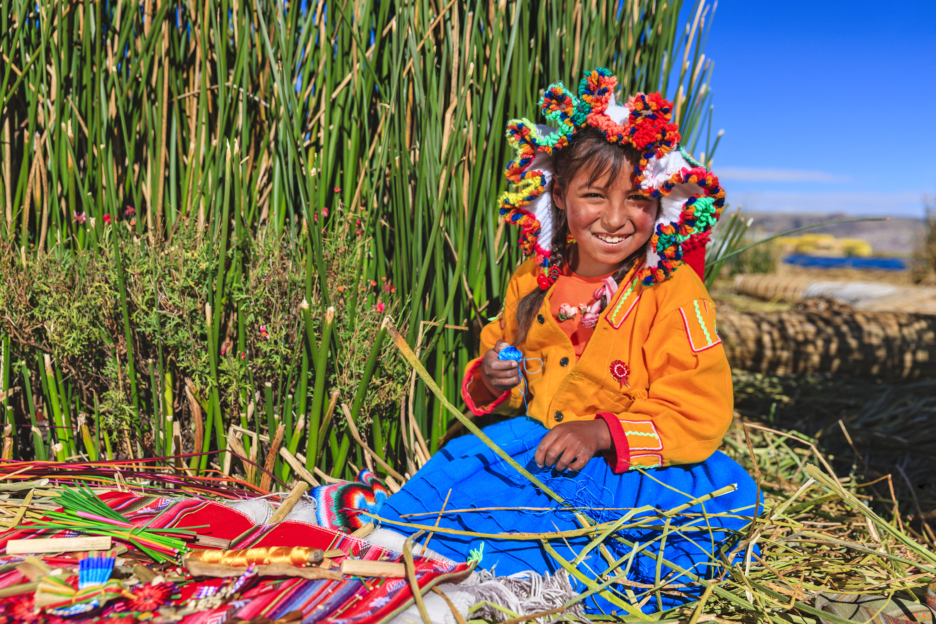 peru - titicaca_befolkning_pige_02