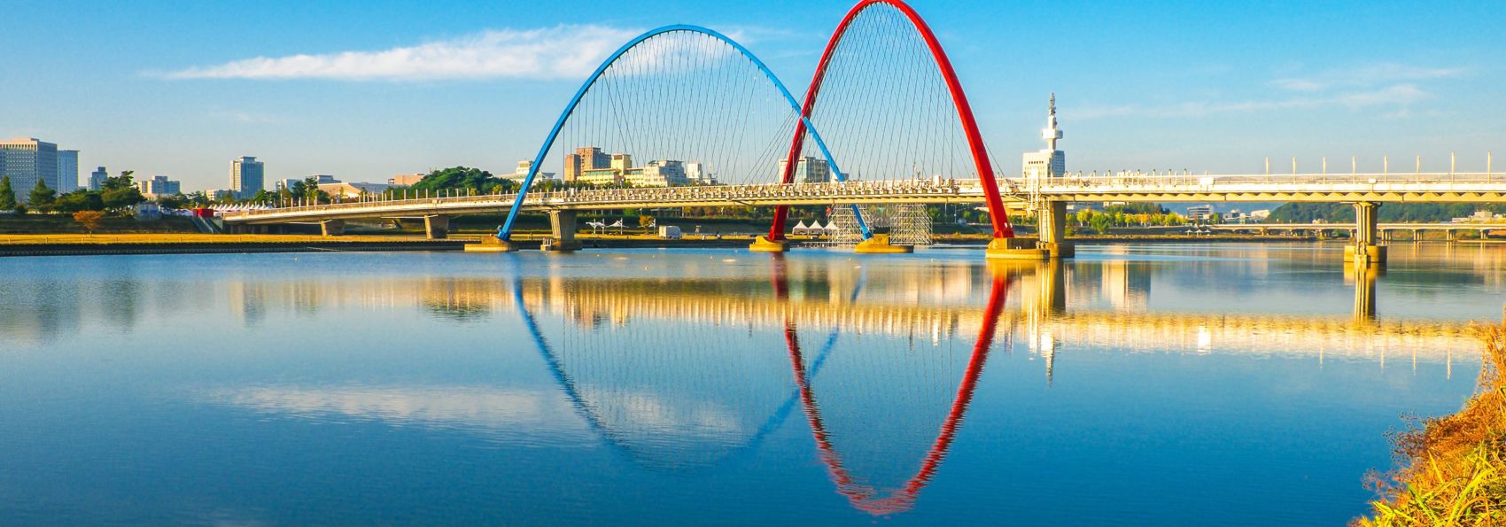 Sydkorea Daejon Expo Bridge Bro Dag