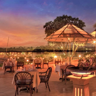 Jolie Ville Luxor Hotel & Spa Restaurant Aften Ude