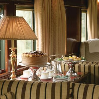 SR Sydafrika Rovos Rail Rvr Loungecar Tea Hres