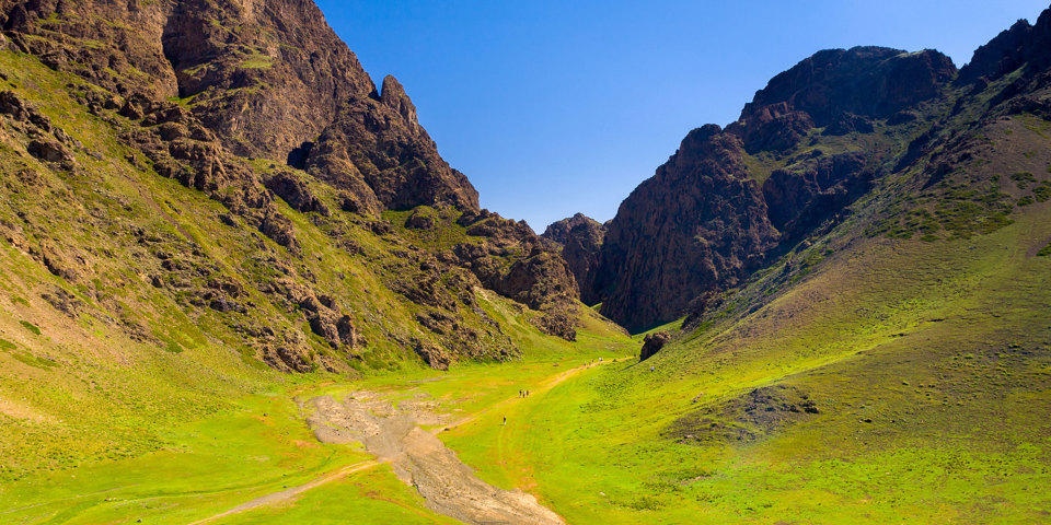 Mongoliet Yol Valley Ørnenes Dal