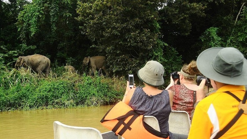 Sukau Greenview Lodge Flodtur 01