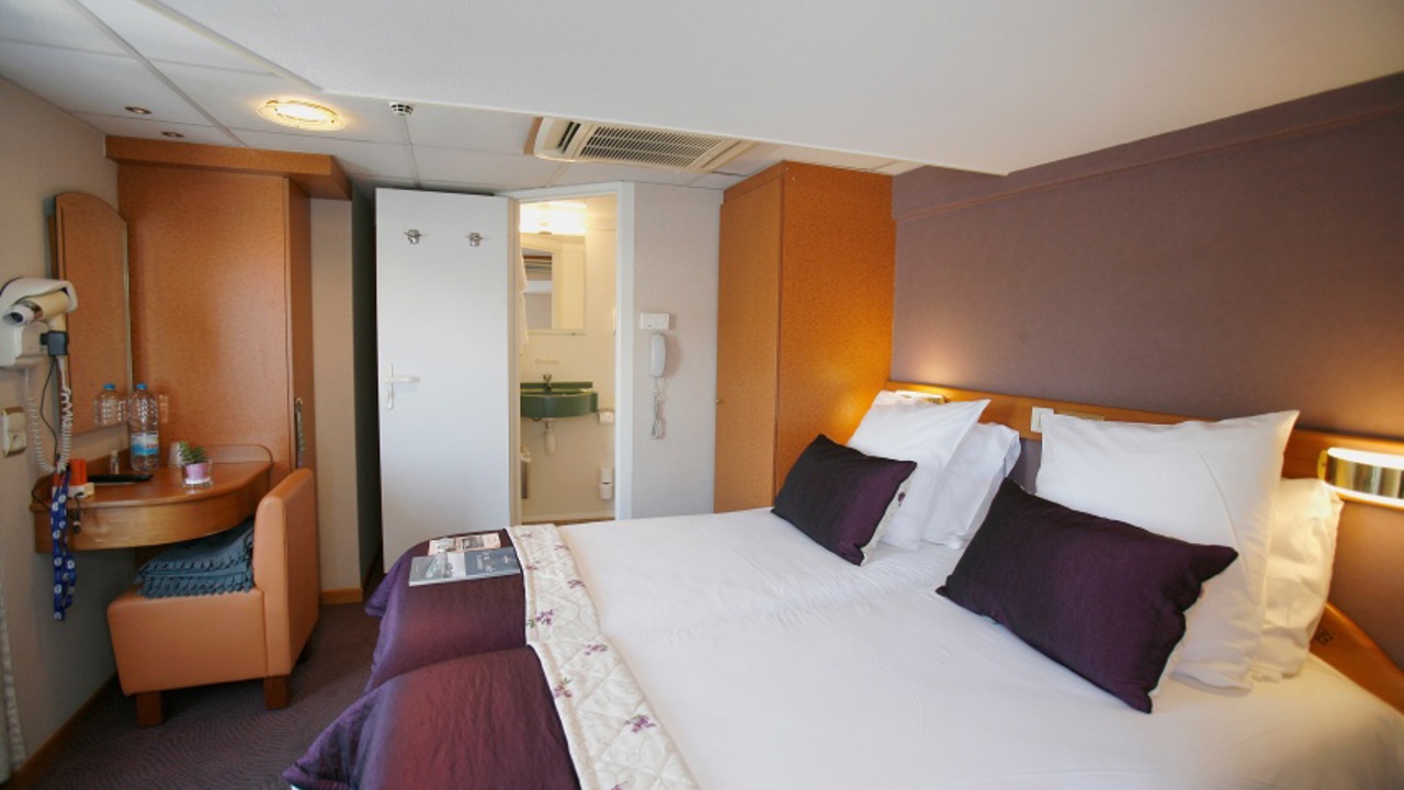 cabine terrasse pont superieur