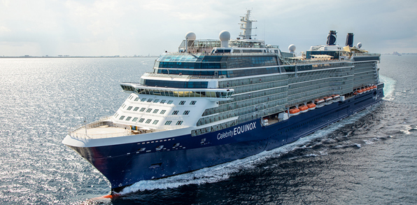 Vi sejler med Celebrity EQUINOX...