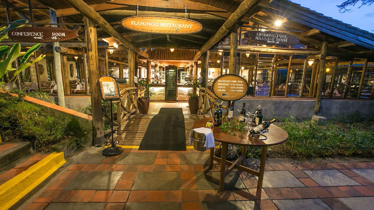 Sarova Lion Hill Game Lodge Flamingo Restaurant 02