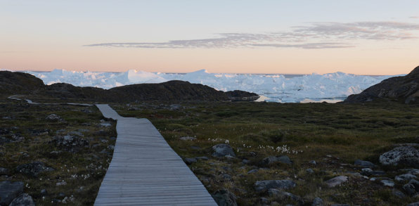 Vandreruten til Sermermiut boplads