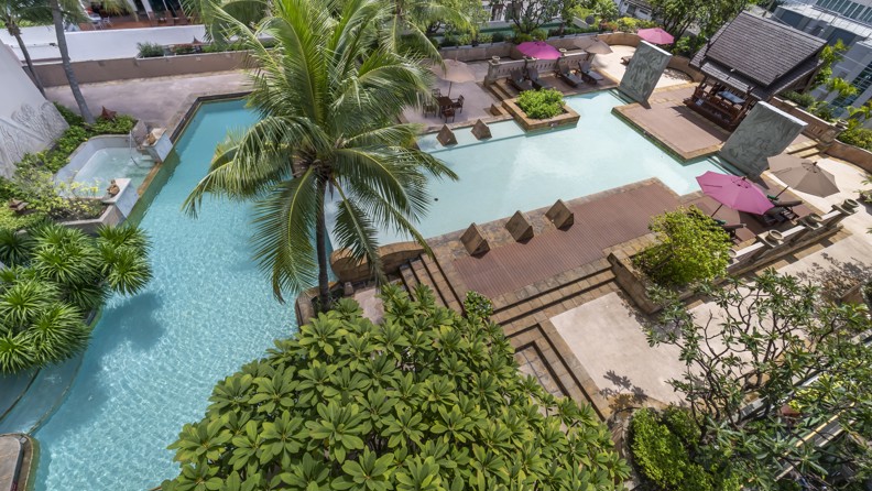 Thailand Bangkok Century Park Hotel Pool 1