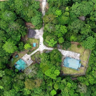 Utan Rainforest Lodge View