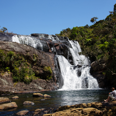 Sri Lanka Bakers Falls Horton National Park 03