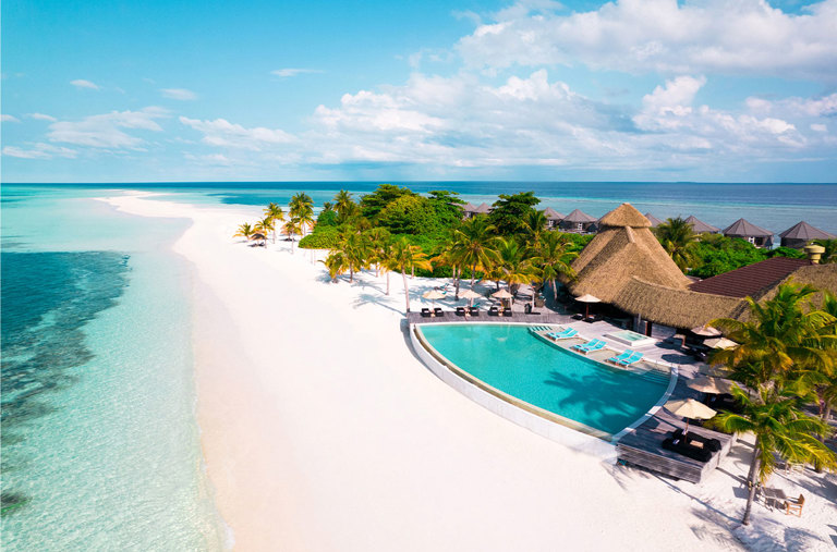 Kuredu Pool Aerial