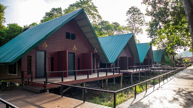 Sukau Greenview Lodge Hytter