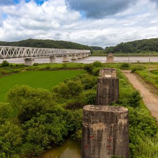 ..og næste dag kører vi nordpå til DMZ på grænsen til Nordkorea - en fascinerende udflugt