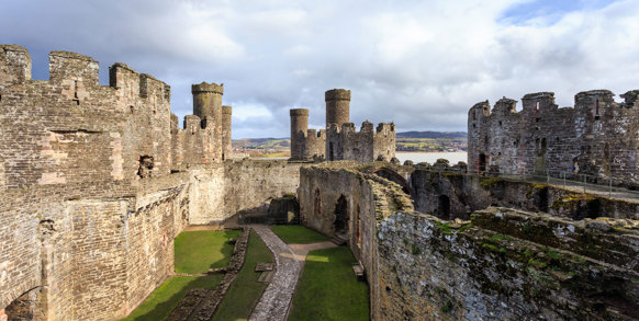 ... og Conwy Castle.
