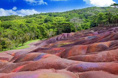 mauritius - mauritius seven color land