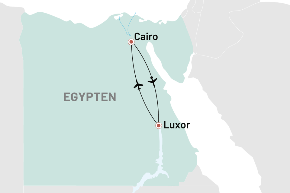 Egypten Cairo+Luxor FIT