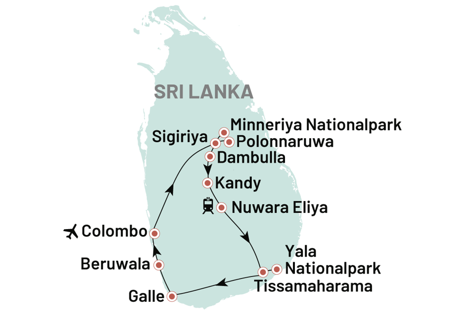 Sri Lanka Templer Te Og Safari