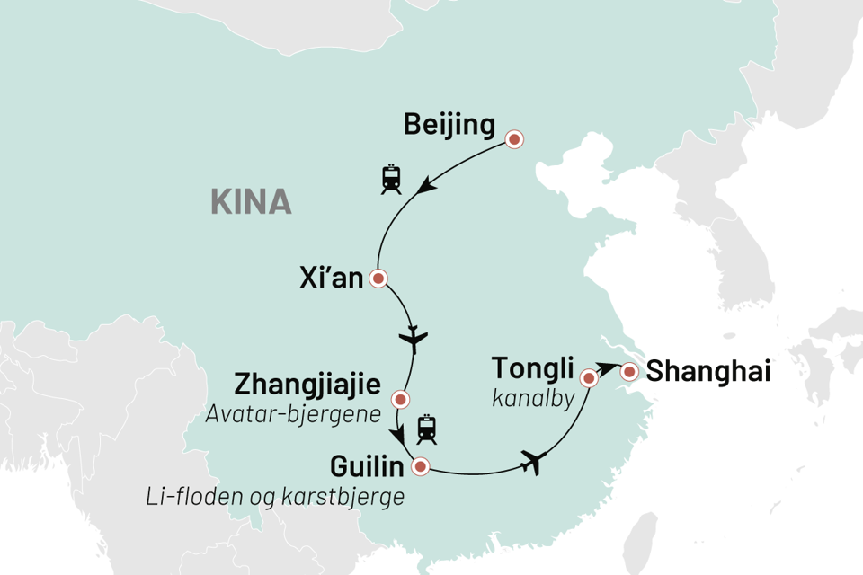 Kina Eventyrlige Kina 2027