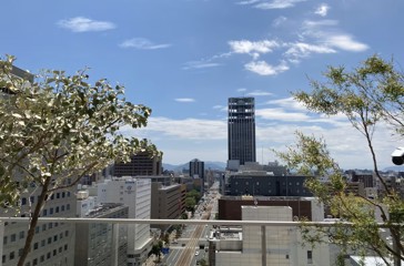 View Fra Hotel The Knot Hiroshima