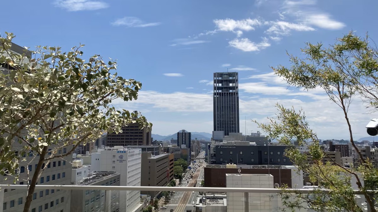 View Fra Hotel The Knot Hiroshima