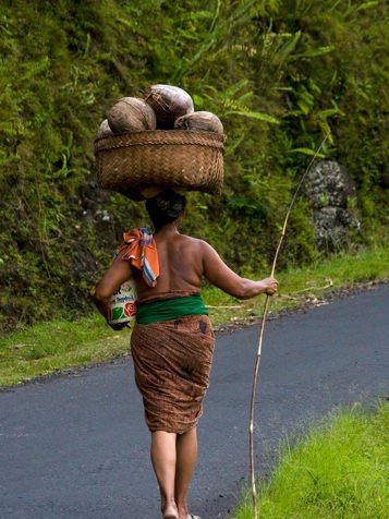 bali - bali_befolkning_kvinde_kokosnoed_01_HF