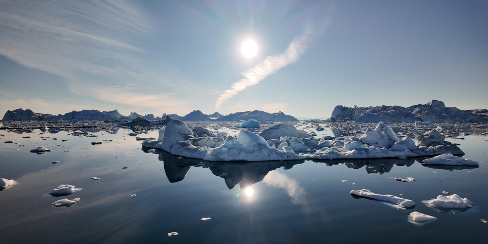 Studietur 2024 - Isfjorden - Isbjerge - Midnatssol