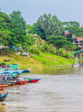 Chiang Khong Mekong Floden 345048257