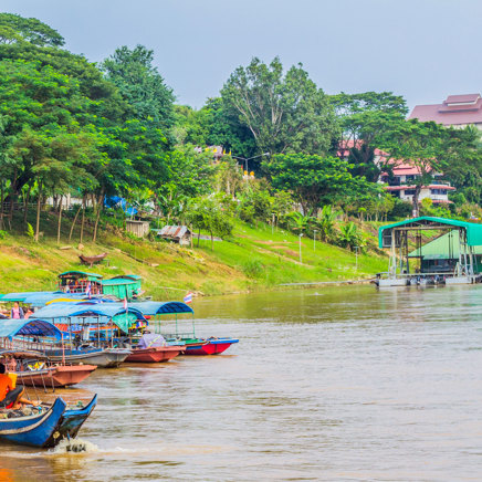Chiang Khong Mekong Floden 345048257