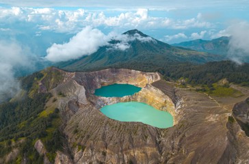 Kelimutu Kraterne Flores Bali
