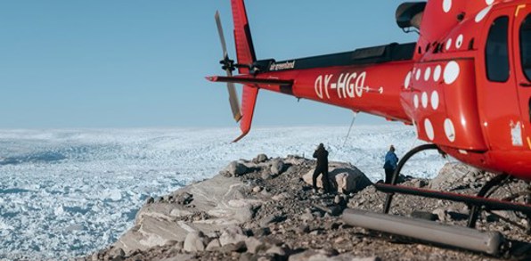 Ilulissat Udflugt Helikopter Flyvning