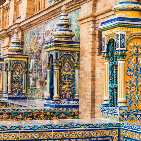 Sevilla_Plaza de espana_kakler_01