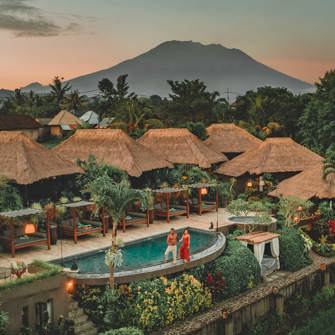 Main Pool Agung Background