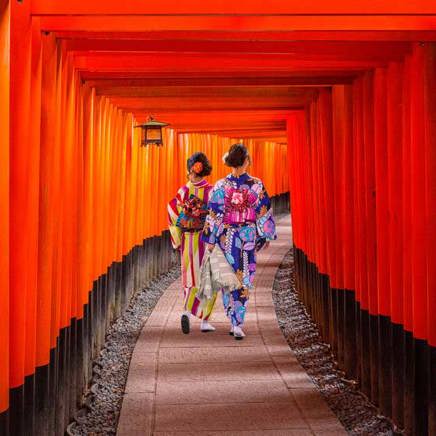 Geishaer i Kyoto