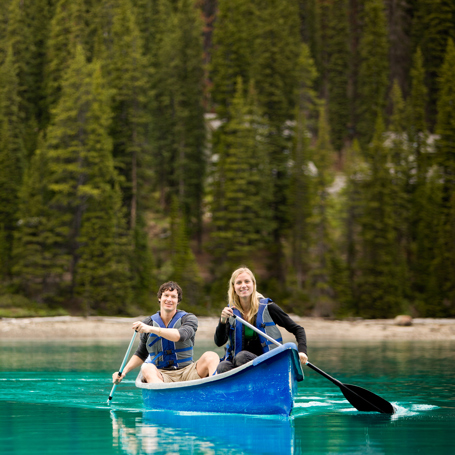canada - banff national park_gacial lake_kano_mennesker_01