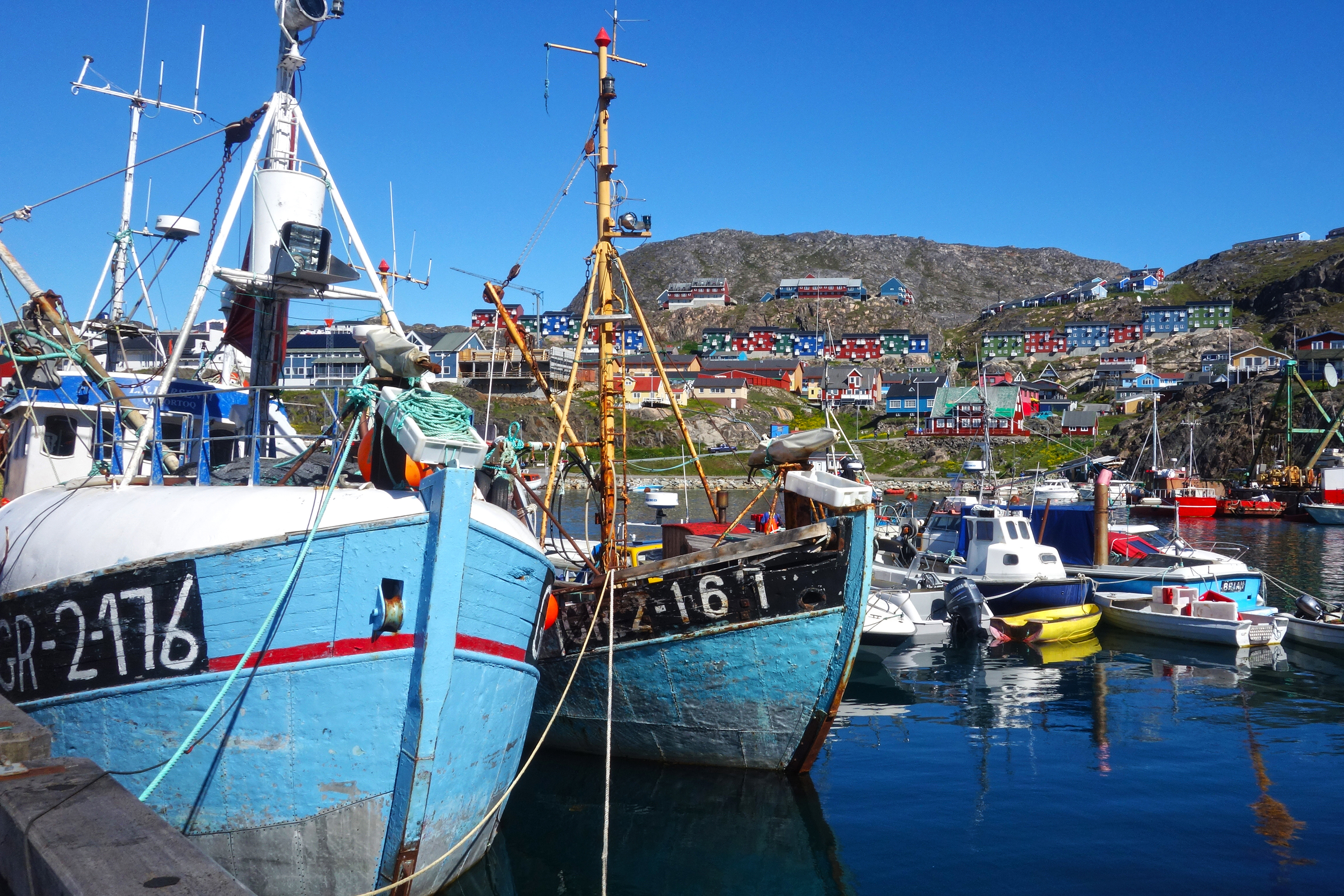 Havnen i Qaqortoq
