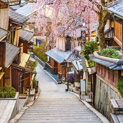 Higashiyama Distrikt Kyoto