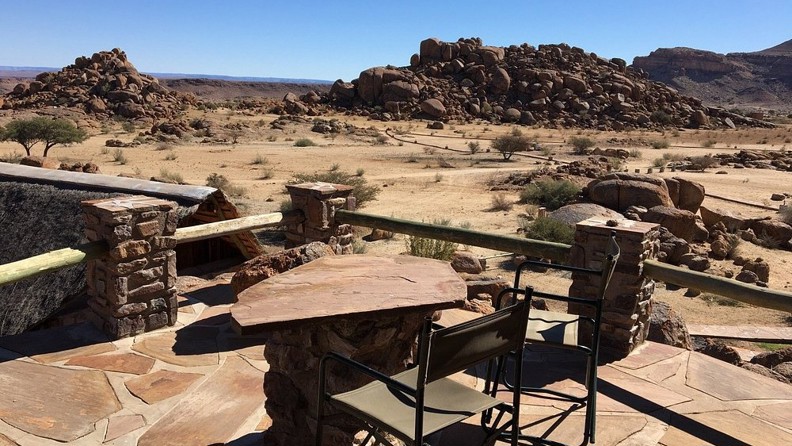 Canyon Lodge Terrasse