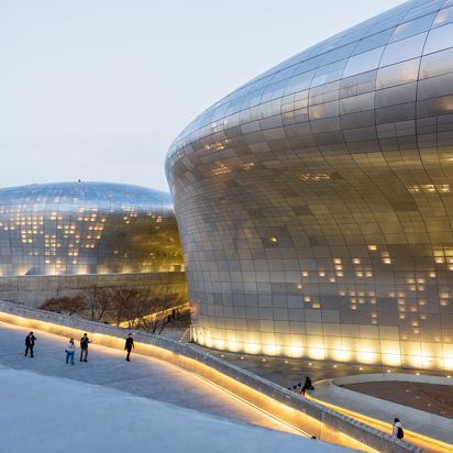 Sydkorea Seoul Dongdaemun Design Plaza Ddp 2