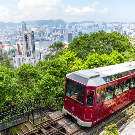 Hongkong The Peak Tram