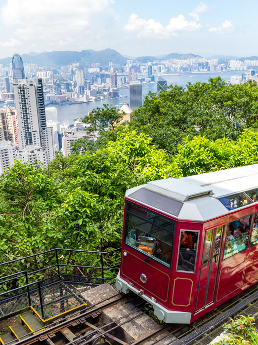 Hongkong The Peak Tram