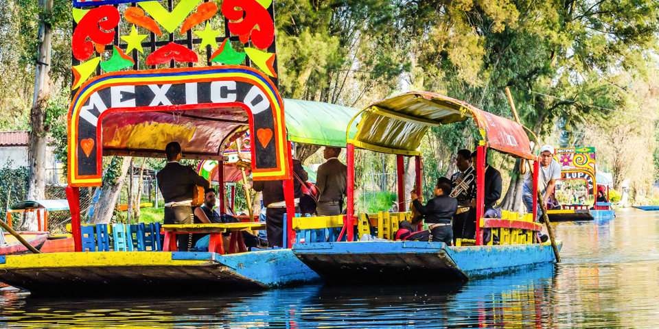mexico - mexico_Xochimilco_bådtur_01