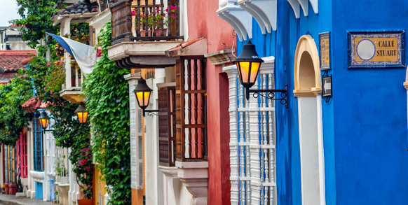 I Colombia lægger vi til i Cartagena