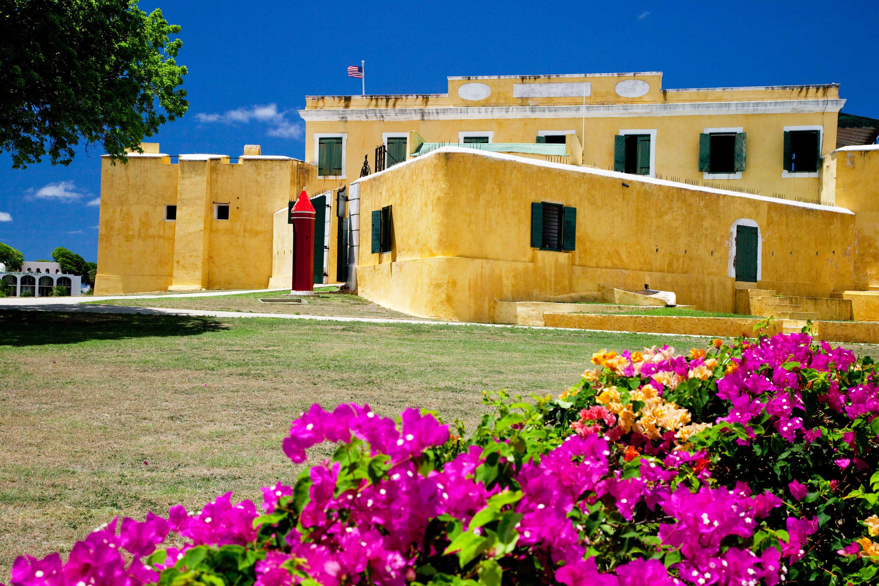 Caribien St Croix Christiansted Gult Fort 14
