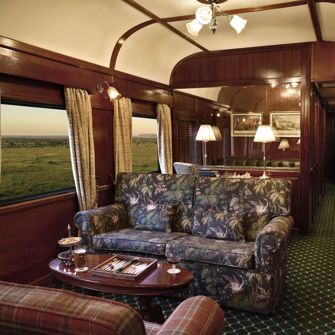 SR Sydafrika Rovos Rail Cars Lounge 7 EY