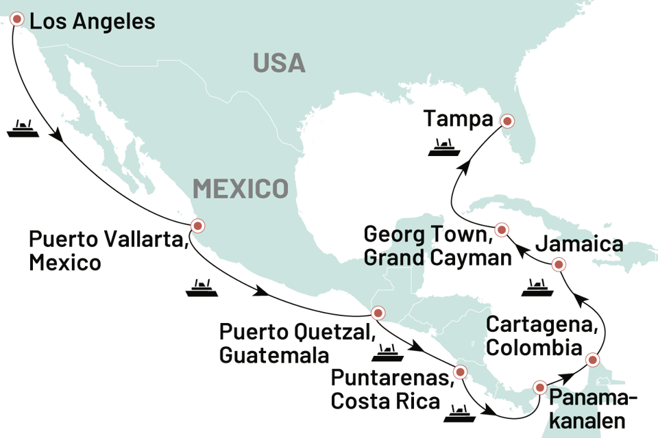 Krydstogter Gennem Panamakanalen 2026