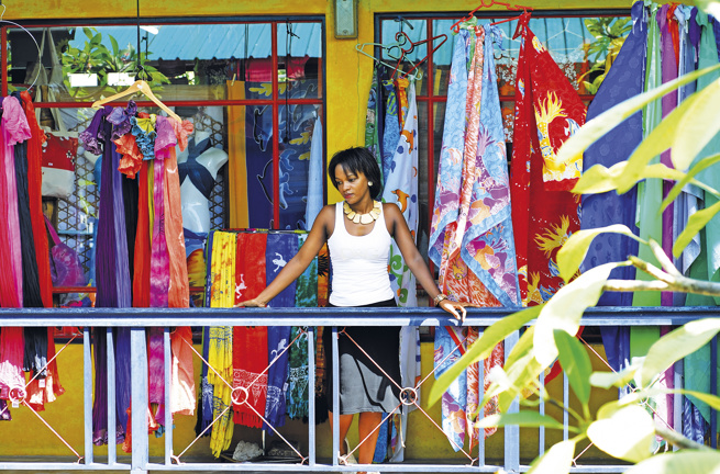 seychellerne - seychellerne_befolkning_kvinde_butik_01