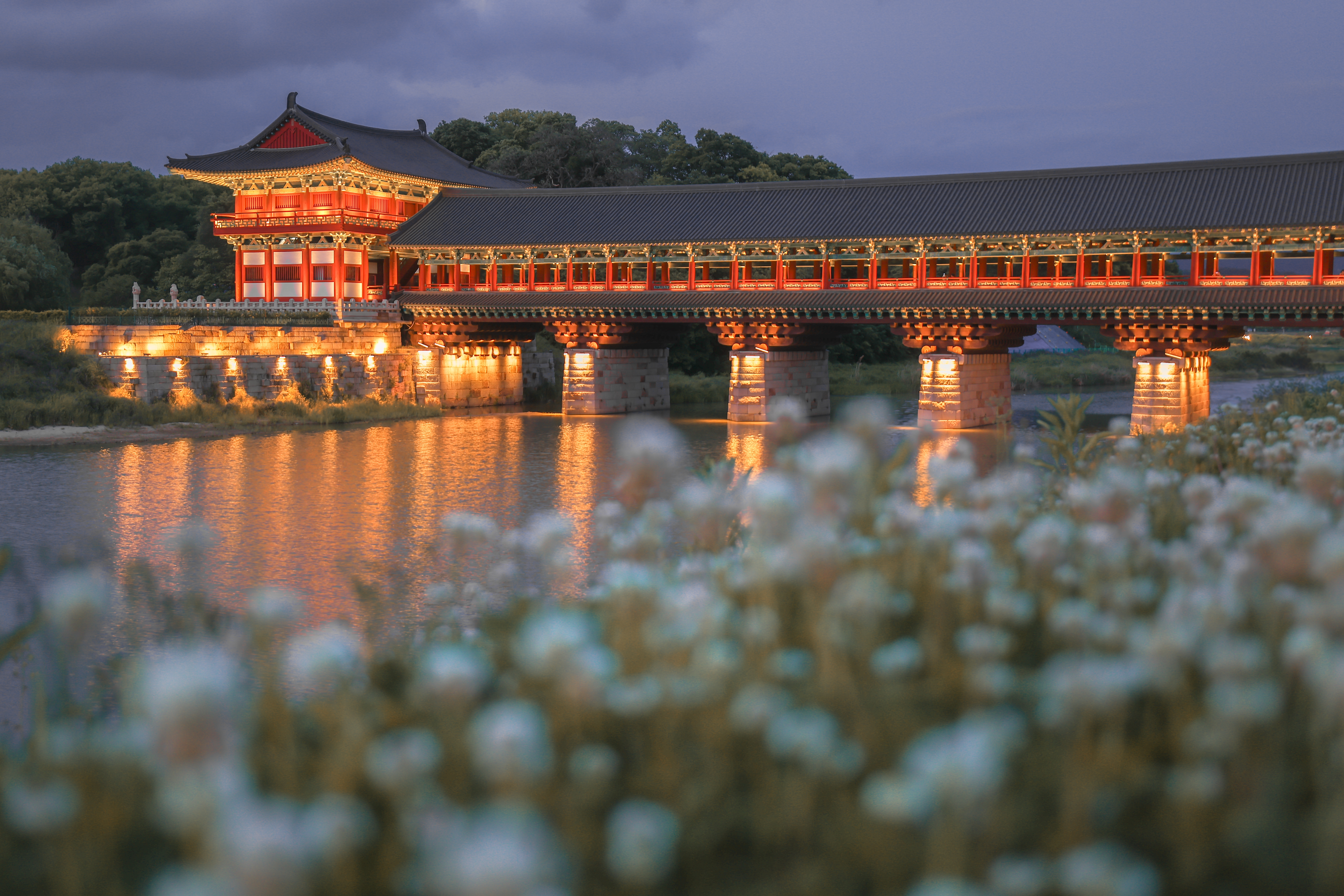 Woljeonggyo Bridge In Gyeongju South Korea