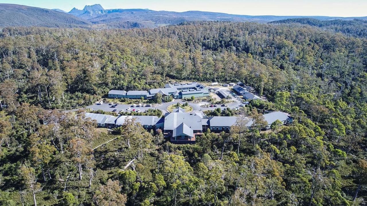 Cradle Mountain Hotel Oppefra