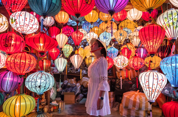 Hoi An Befolkning Lamper