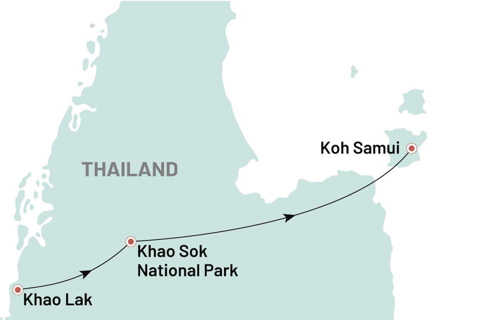 Ny Thailand Sommer Khao Lak Khao Sok